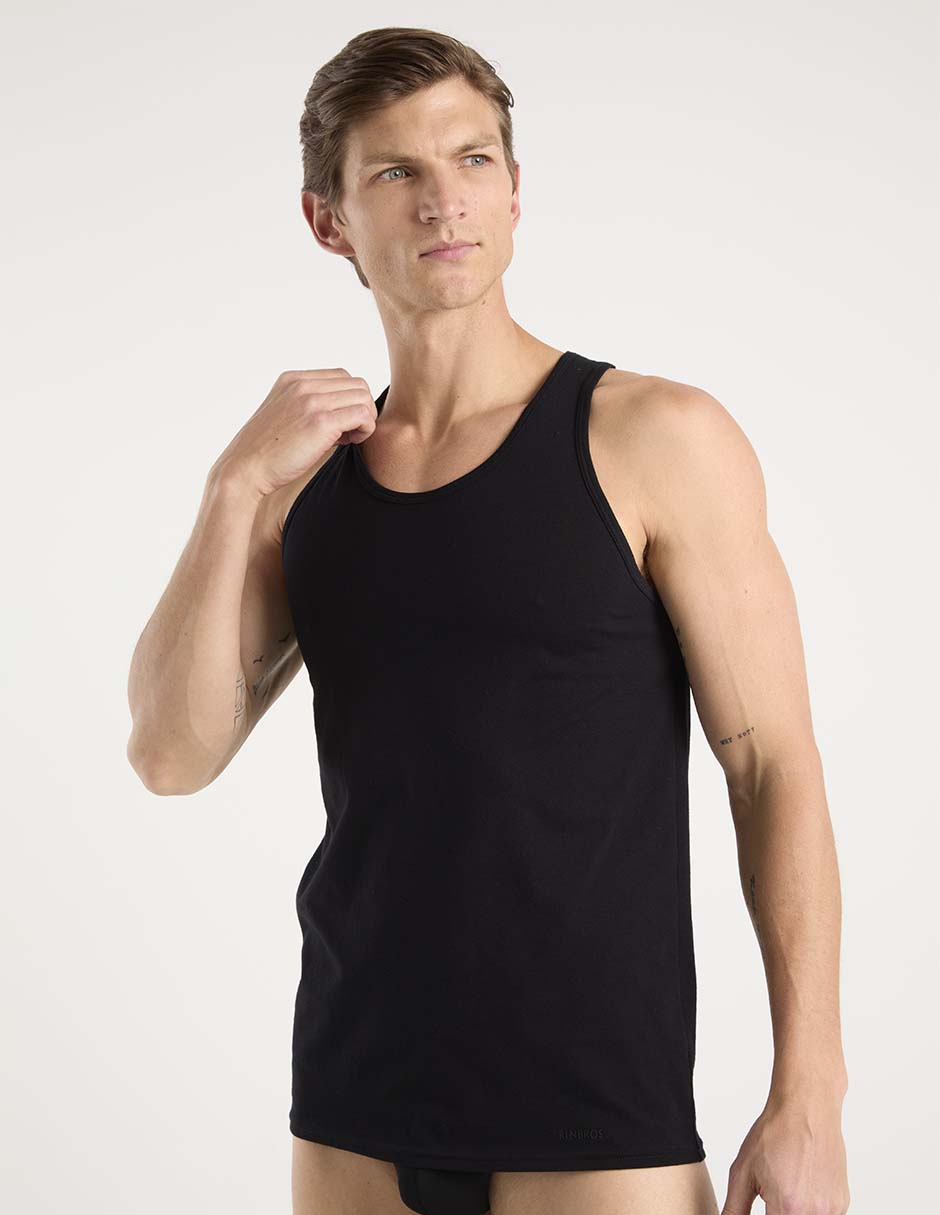Camiseta cuello redondo para hombre