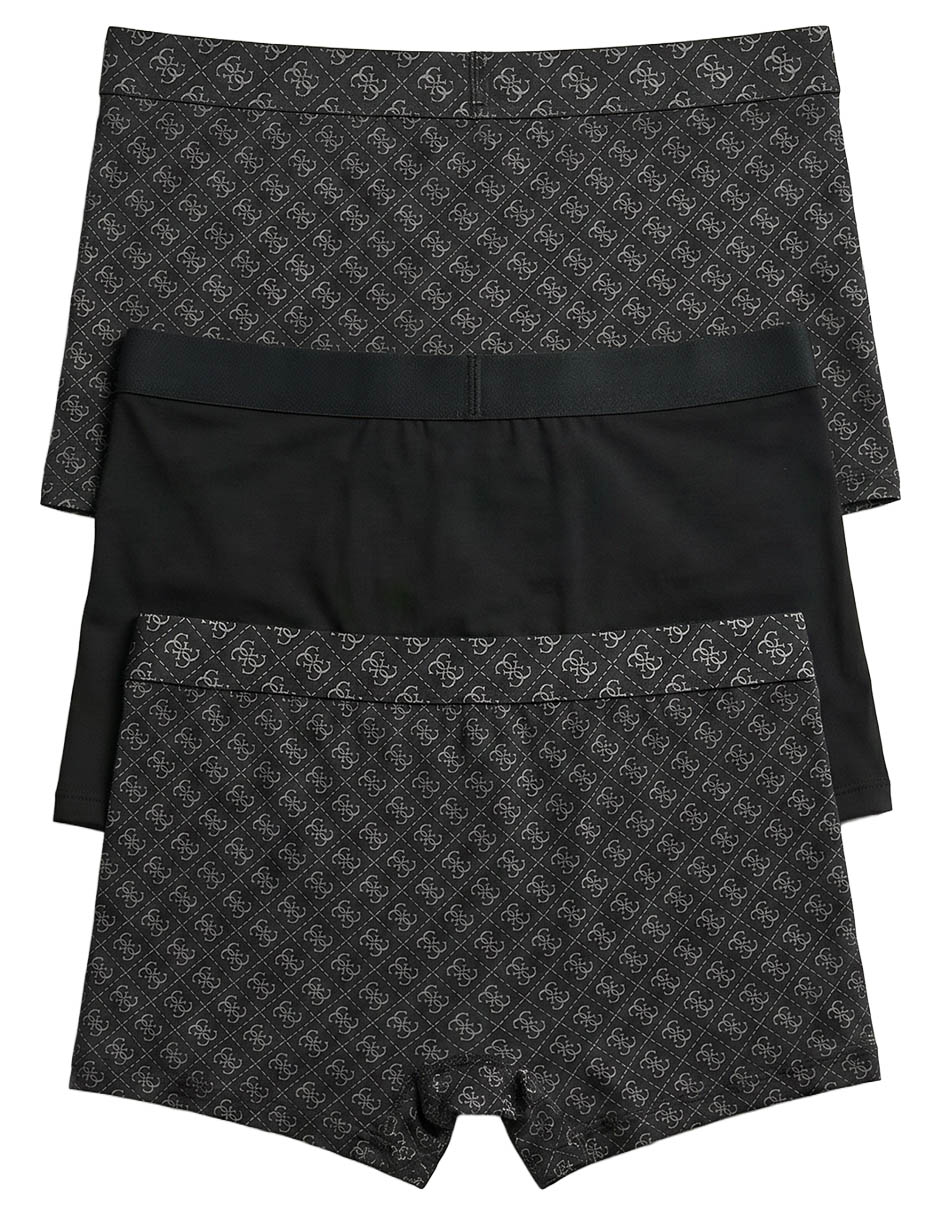 Set bóxer trunk de algodón para hombre 3 piezas 5