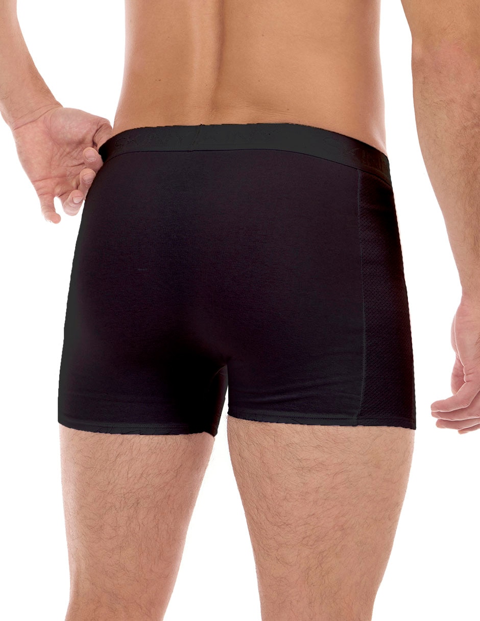 Bóxer trunk skiny de algodón para hombre 3 piezas