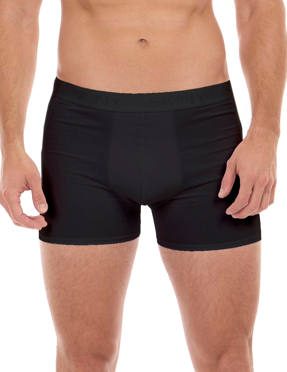 Bóxer trunk skiny de algodón para hombre 3 piezas