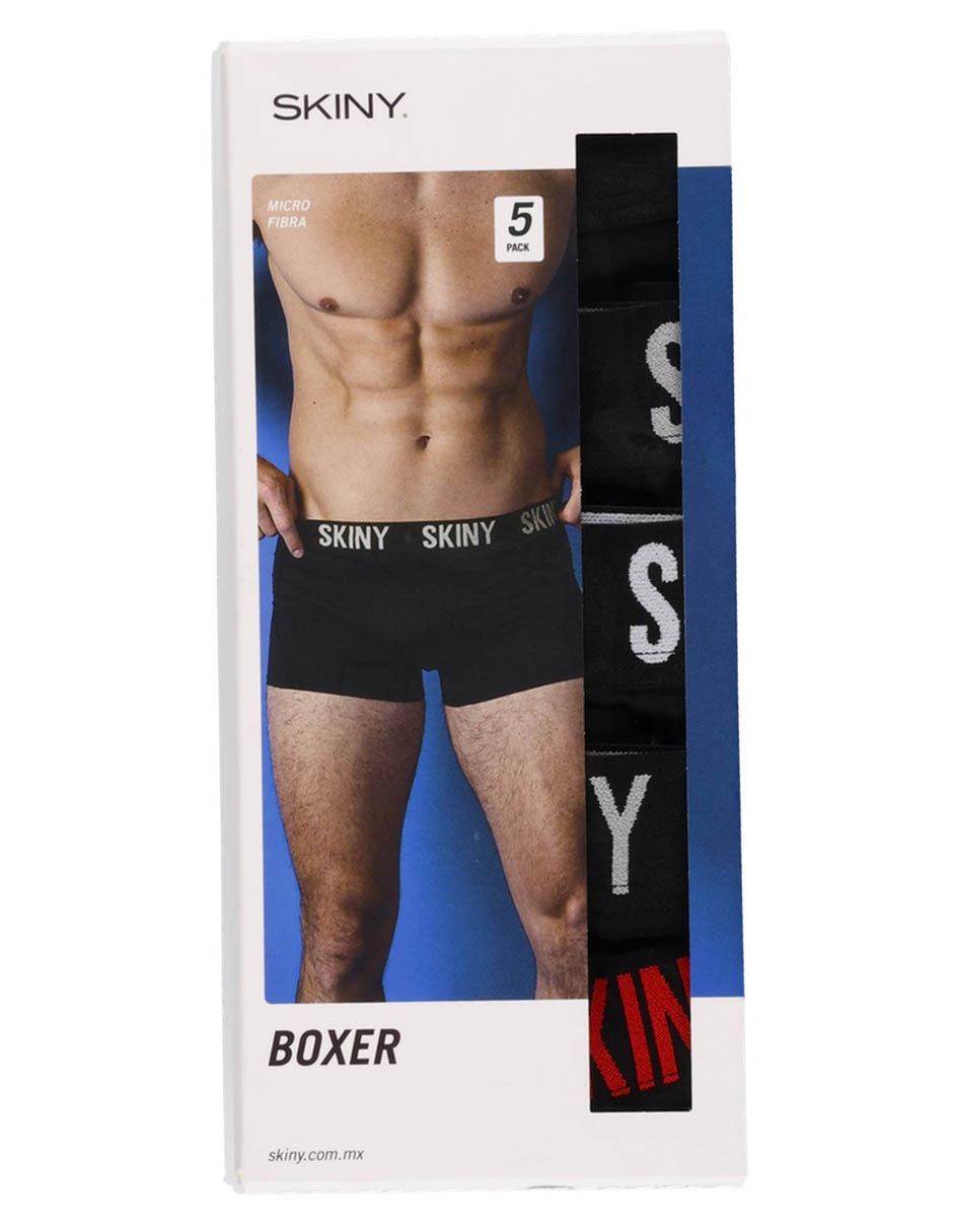 Bóxer Skiny para hombre 5 piezas