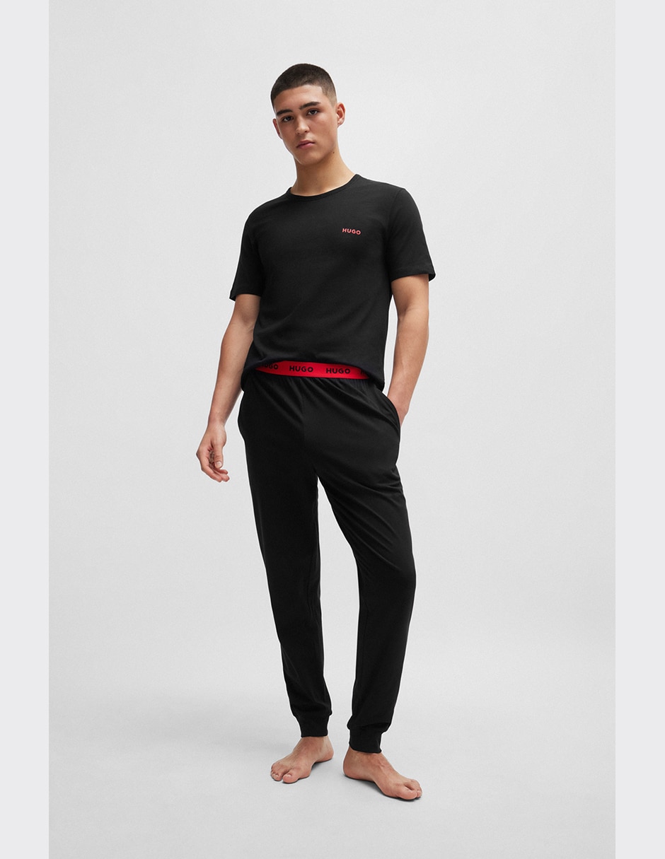 Set camiseta hugo cuello redondo para hombre
