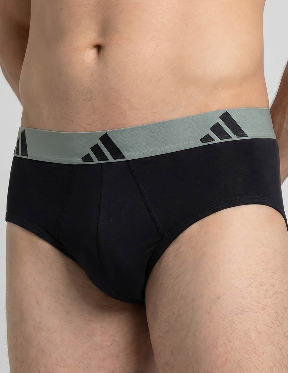 Trusa Adidas De Algodón Y Elastano Para Hombre 3 Piezas