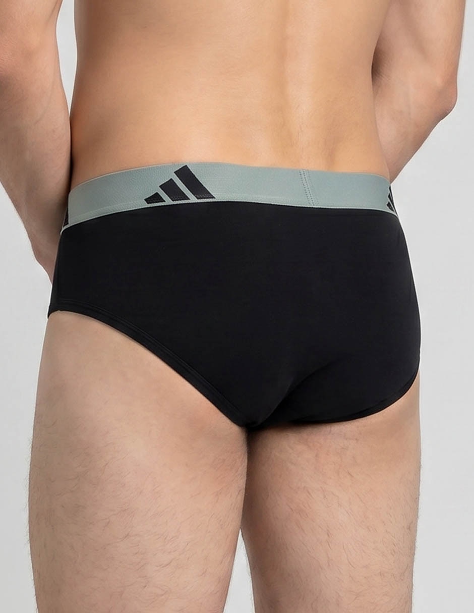 Trusa Adidas De Algodón Y Elastano Para Hombre 3 Piezas