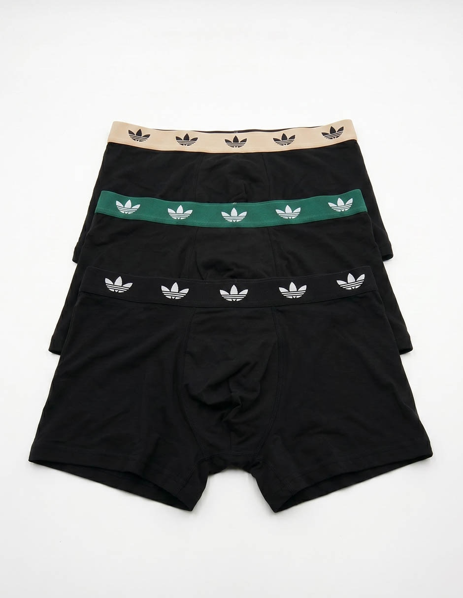 Set B—xer Trunk Adidas Originals Para Hombre 3 Piezas