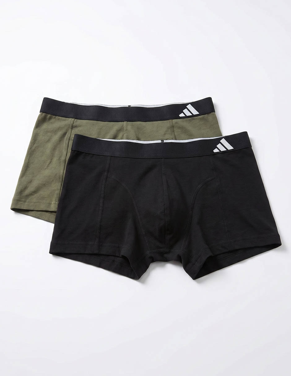Set bóxer trunk Adidas para hombre 2 piezas