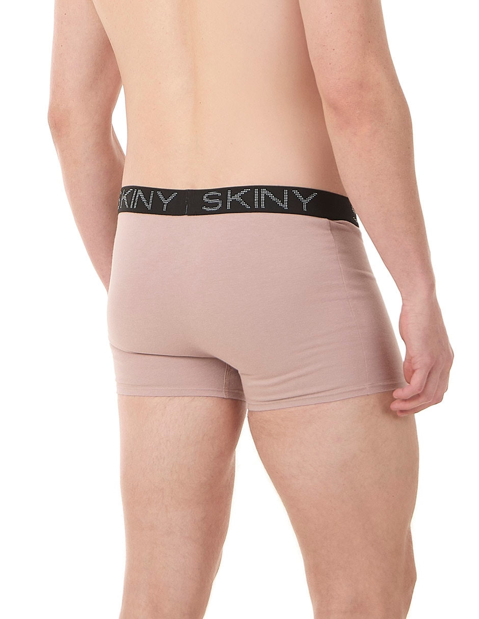 Set bóxer trunk de algodón para hombre 3 piezas 2