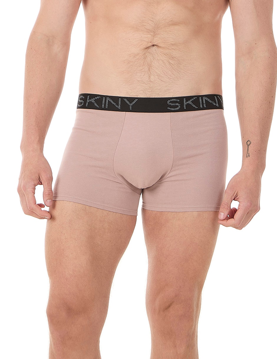 Set bóxer trunk de algodón para hombre 3 piezas 8