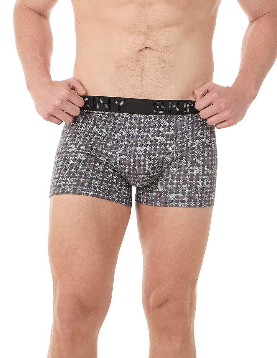 Set bóxer trunk de algodón para hombre 3 piezas 9