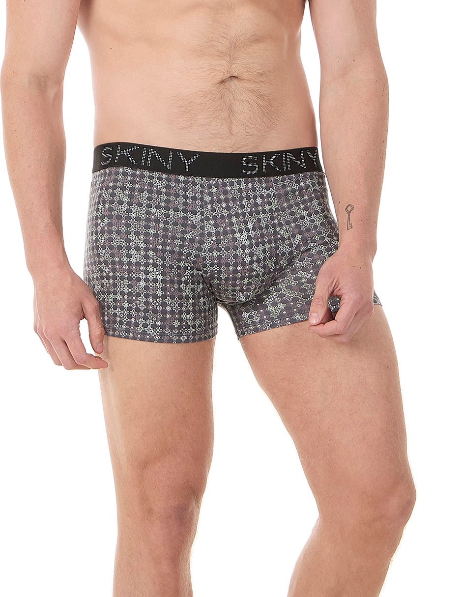 Set bóxer trunk de algodón para hombre 3 piezas 10
