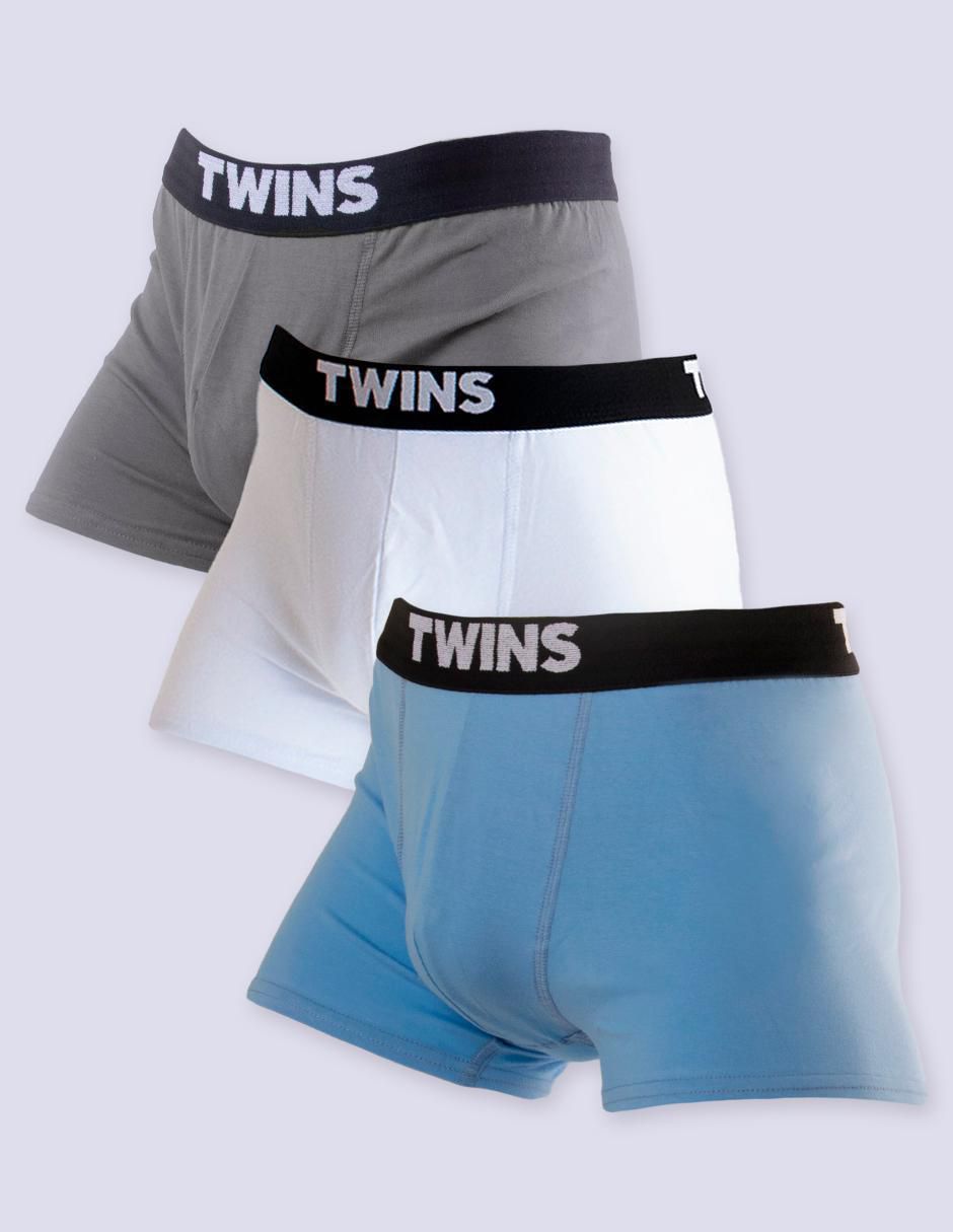Set bóxer de algodón para hombre 3 piezas 8