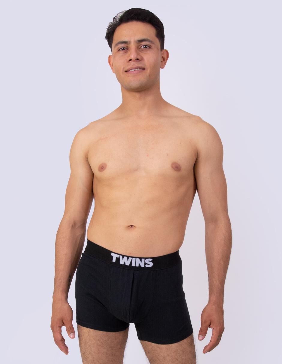 Set bóxer twins de algodón para hombre 3 piezas