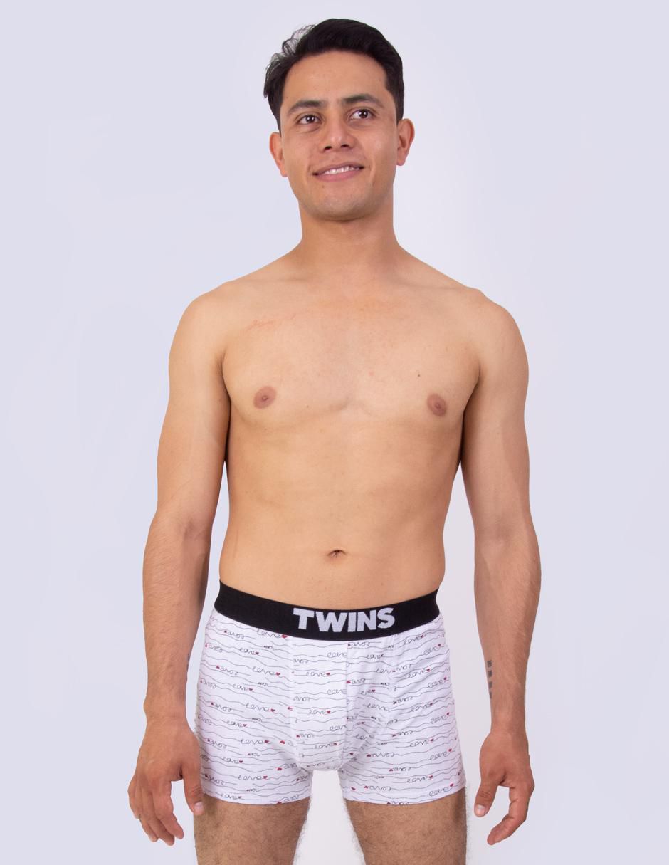 Imagen de producto Bóxer twins de algodón para hombre 3 piezas