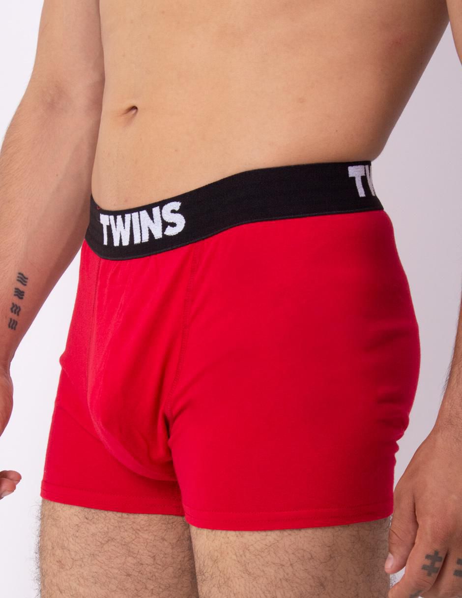 Set bóxer twins de algodón para hombre 3 piezas