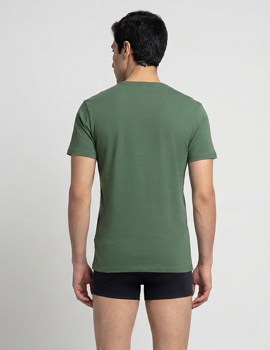 Camiseta cuello redondo para hombre