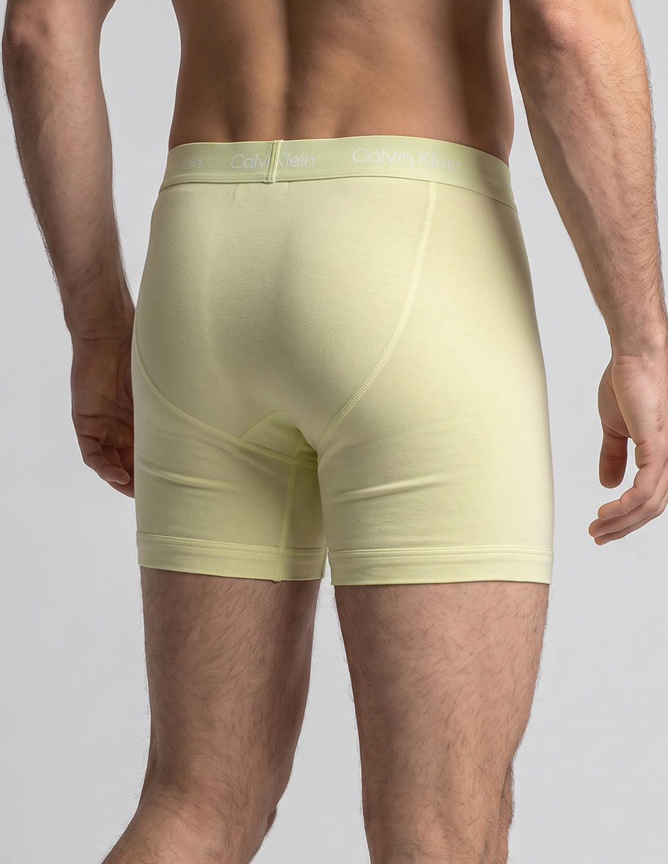 Set bóxer brief calvin klein de algodón para hombre 3 piezas 3
