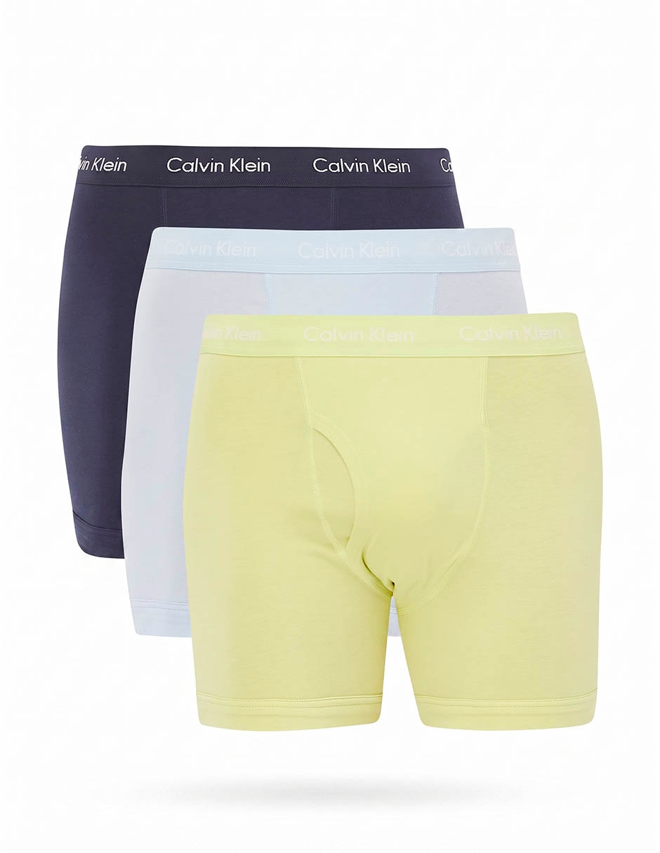 Set bóxer brief calvin klein de algodón para hombre 3 piezas 5
