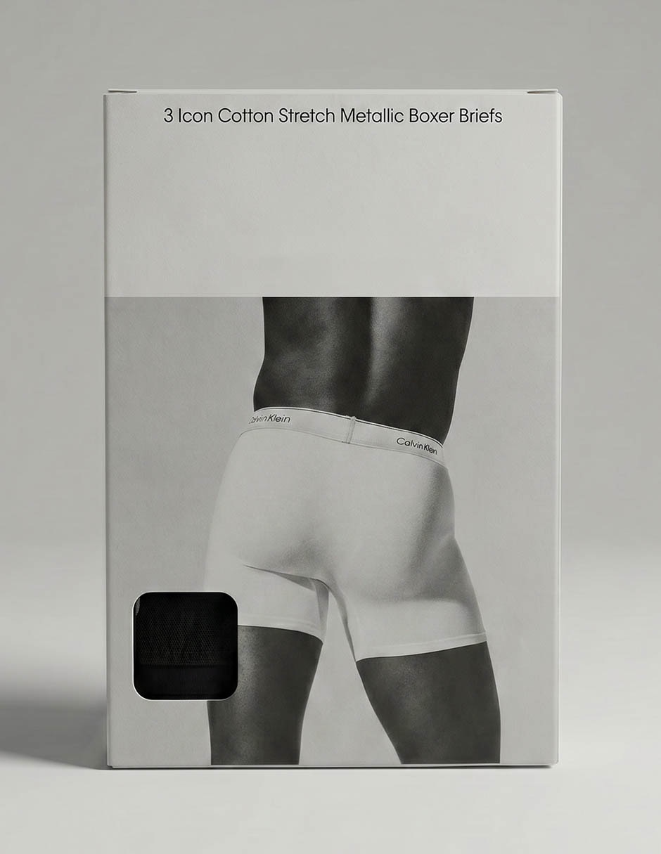 Bóxer brief de Algodón y elastano para hombre 3 piezas (si aplica) 2