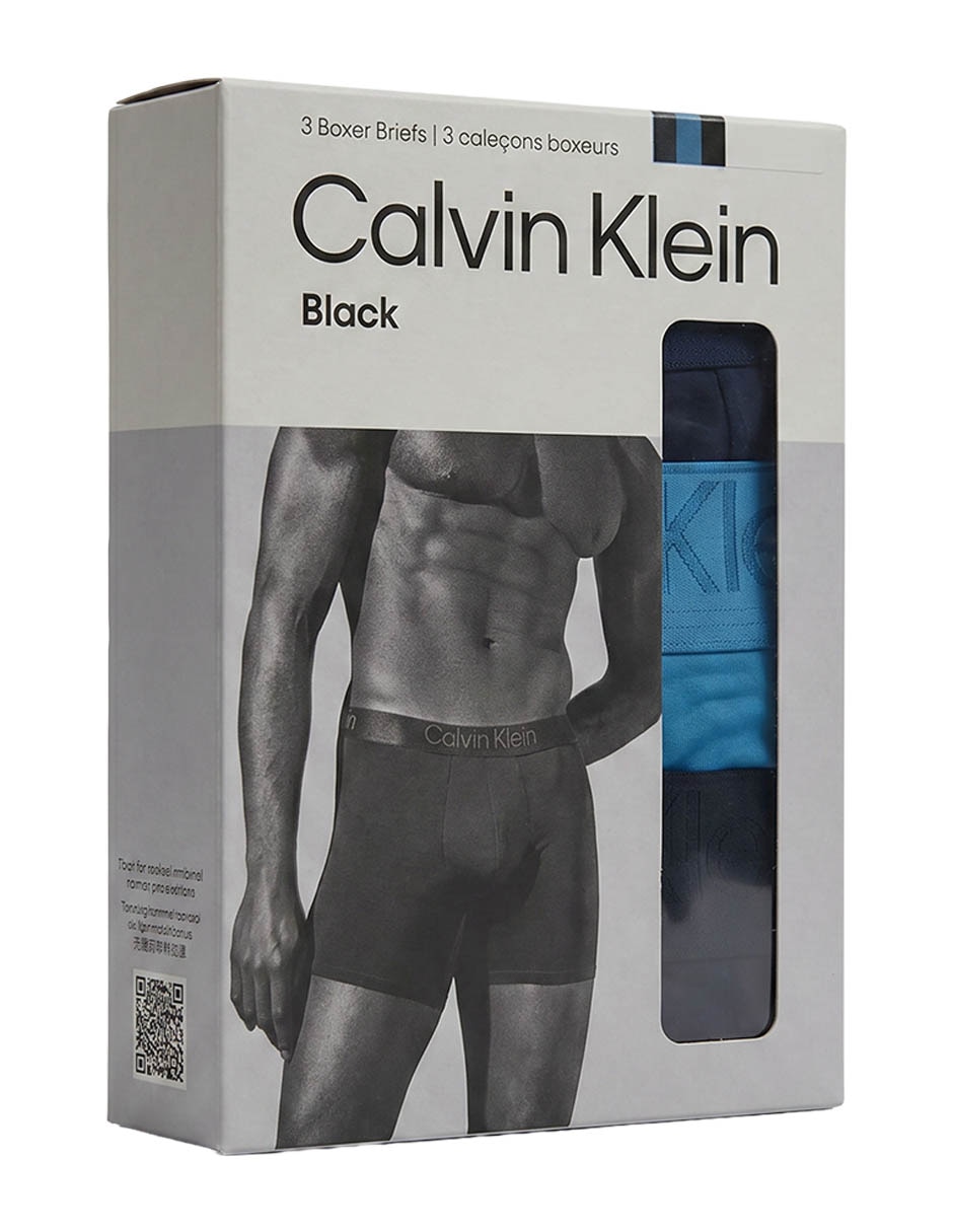 Bóxer brief de Microfibra para hombre 3 piezas (si aplica)