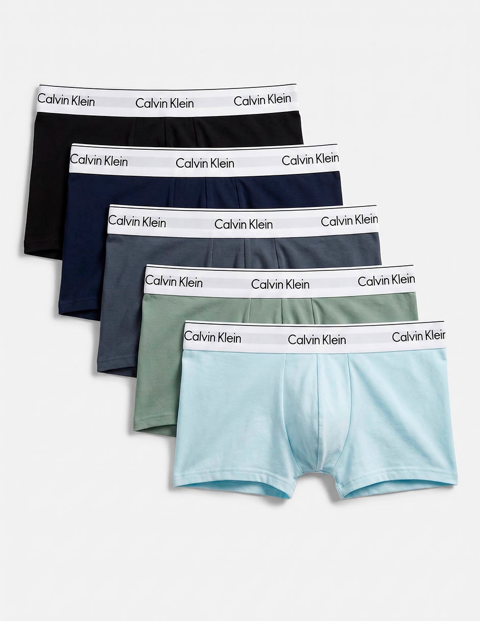 Set bóxer trunk Calvin Klein para hombre 5 piezas 4