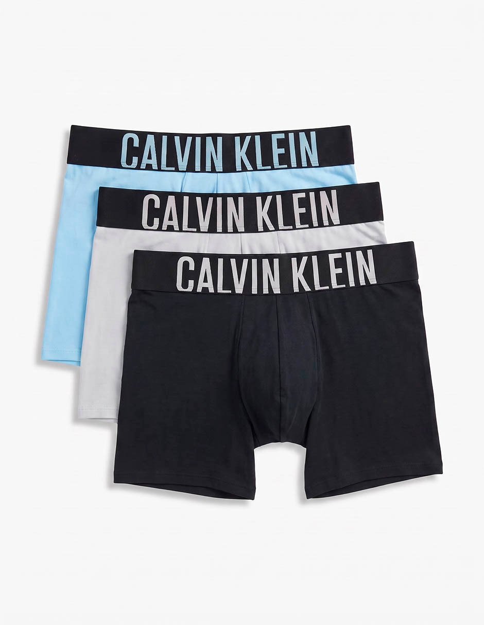 Set bóxer brief calvin klein para hombre 3 piezas 2