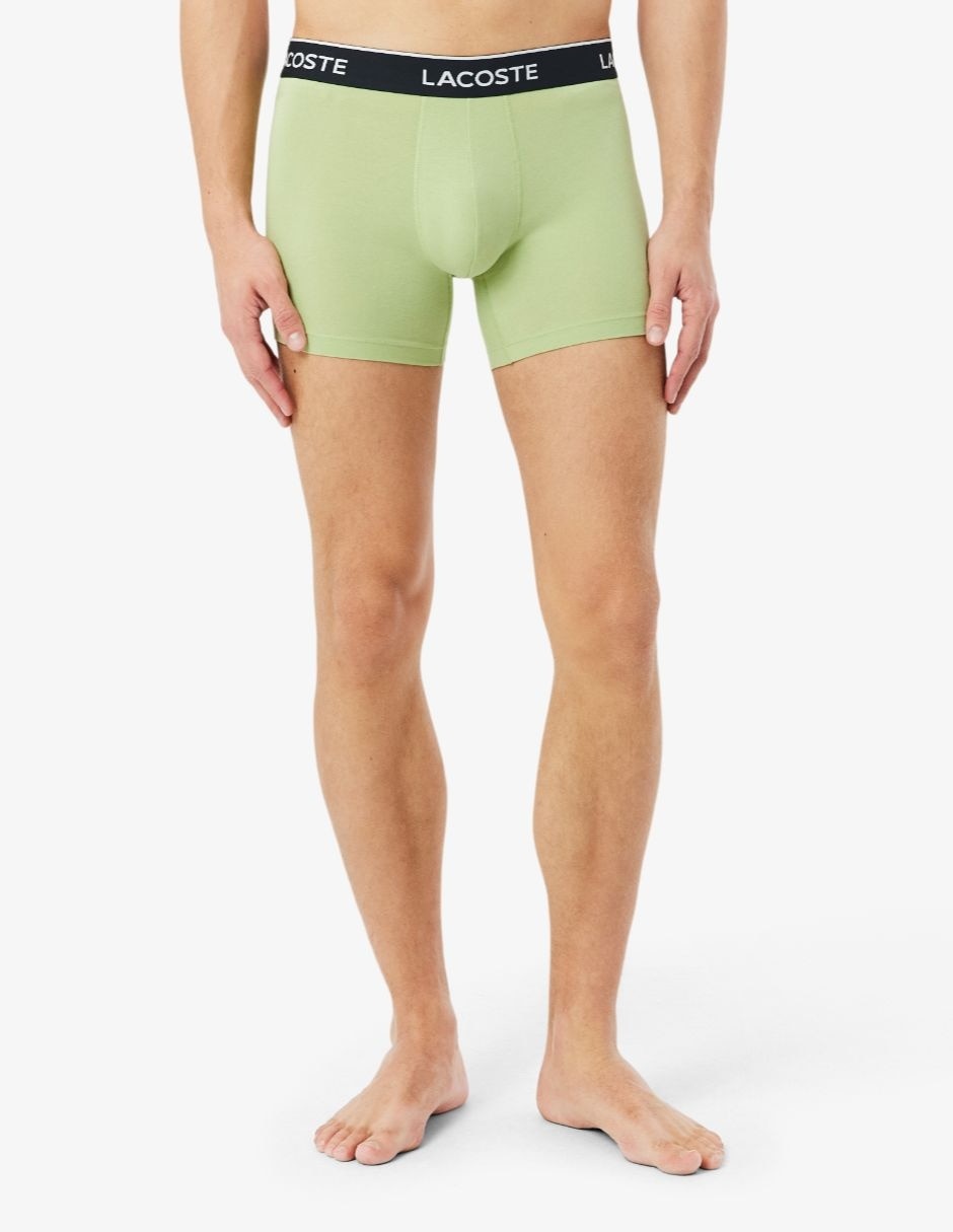 Set bóxer brief Lacoste para hombre 3 piezas