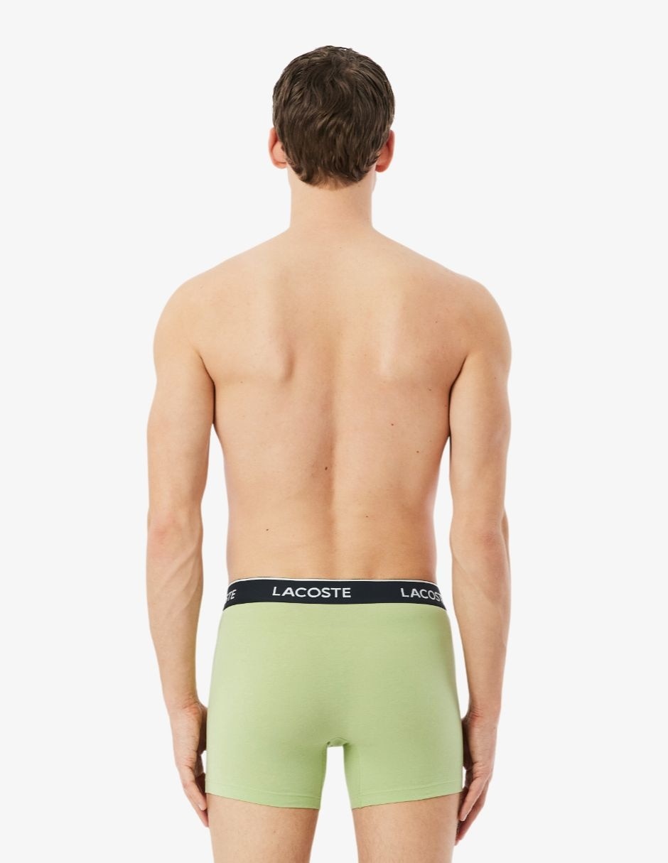 Set bóxer brief Lacoste para hombre 3 piezas
