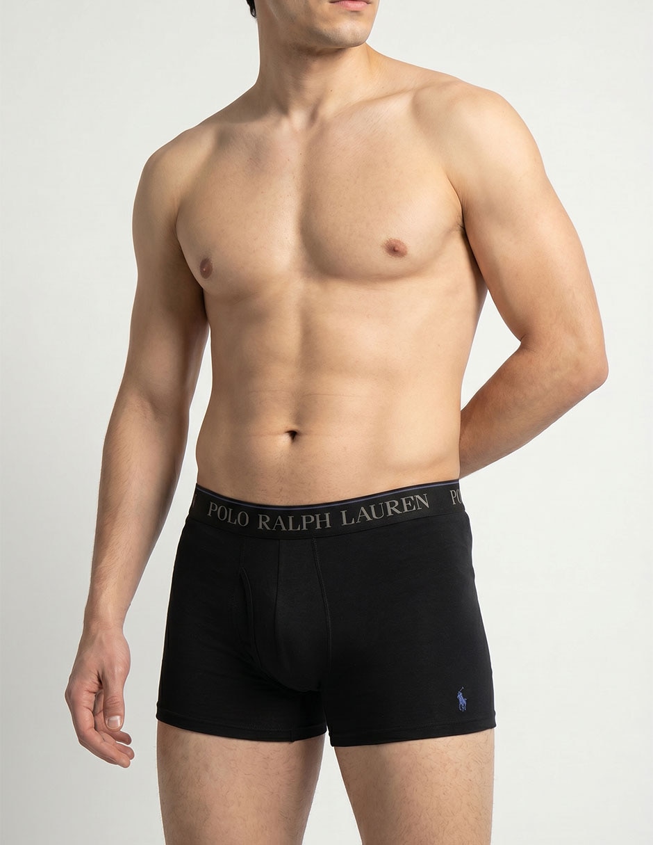 Set bóxer brief Polo Ralph Lauren de algodón para hombre 3 piezas Set bóxer brief Polo Ralph Lauren de algodón para hombre 3 piezas
