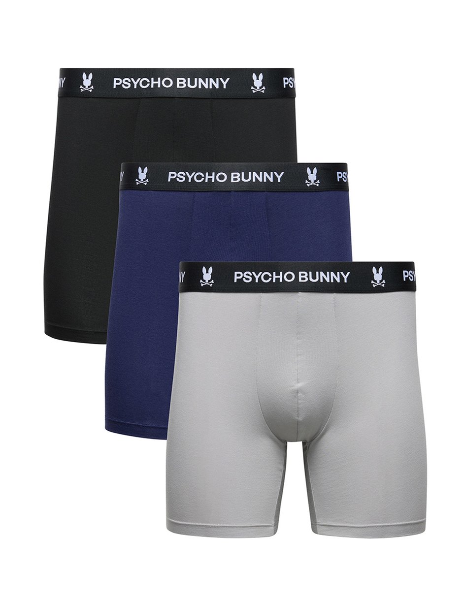Bóxer brief de algodón para hombre 3 piezas
