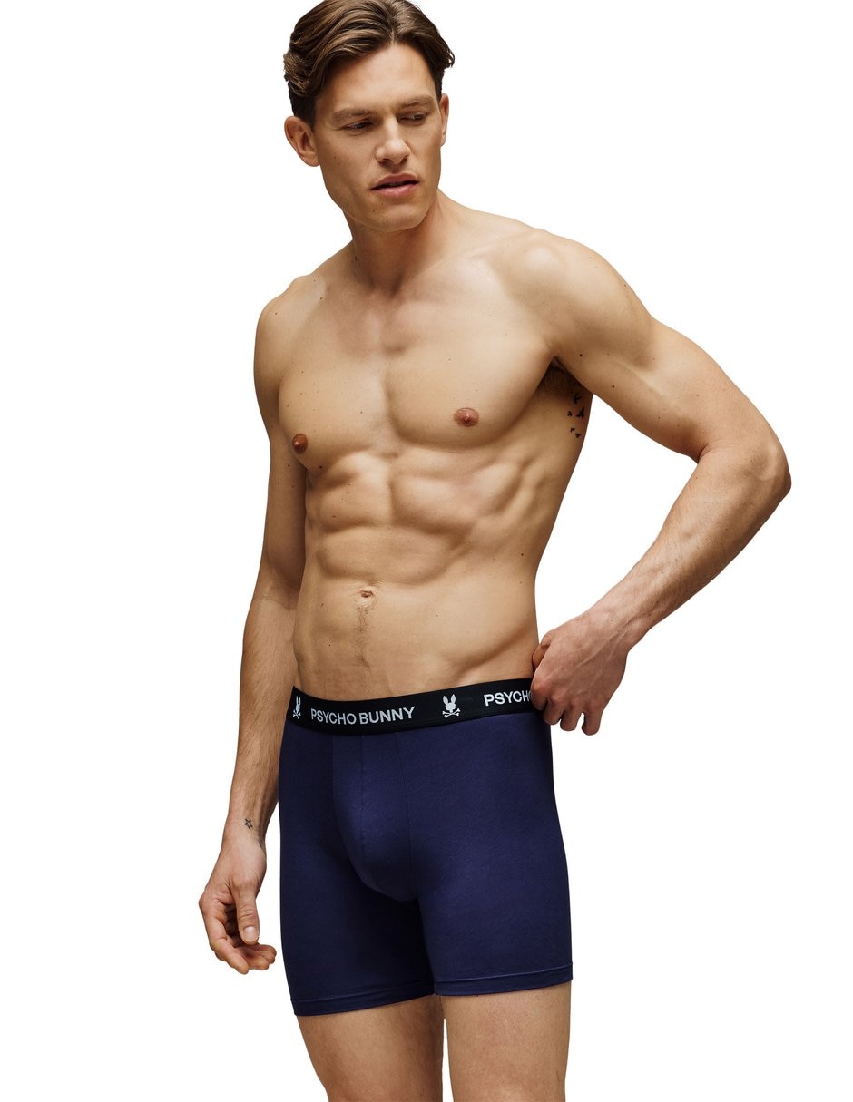 Bóxer brief de algodón para hombre 3 piezas 4