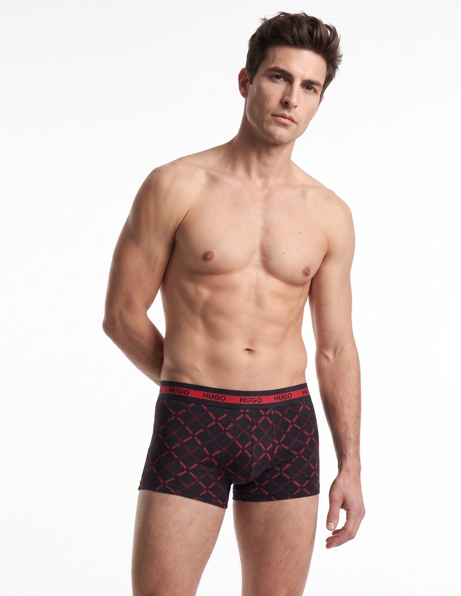 Bóxer trunk de Algodón y elastano para hombre 3 piezas (si aplica) Bóxer trunk de Algodón y elastano para hombre 3 piezas (si aplica)