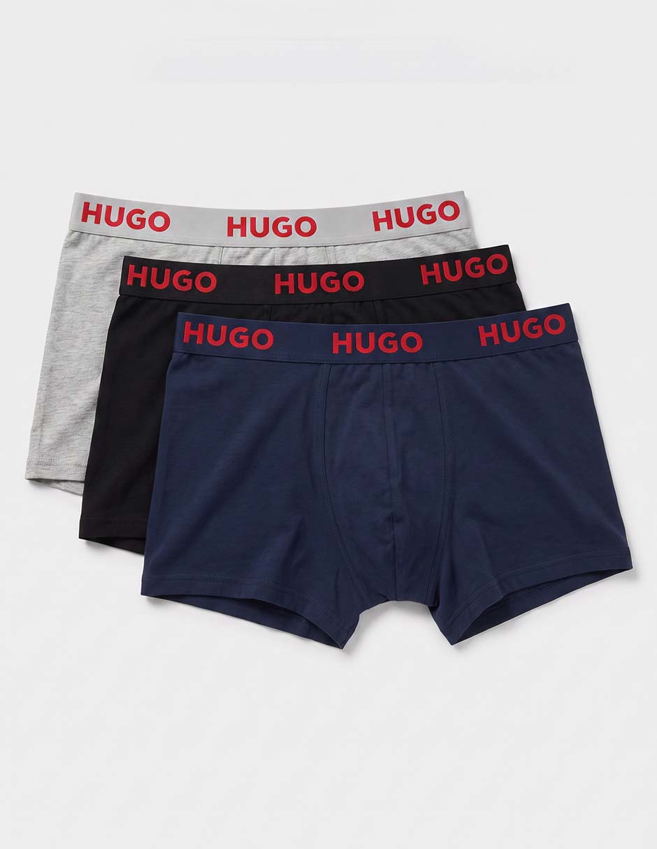 Set bóxer brief de algodón para hombre 3 piezas 4