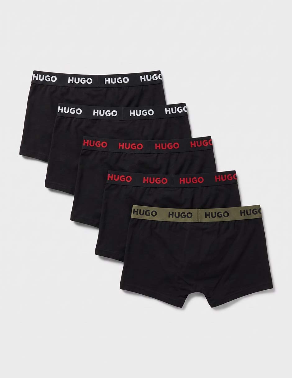Set bóxer trunk de algodón para hombre 5 piezas 5