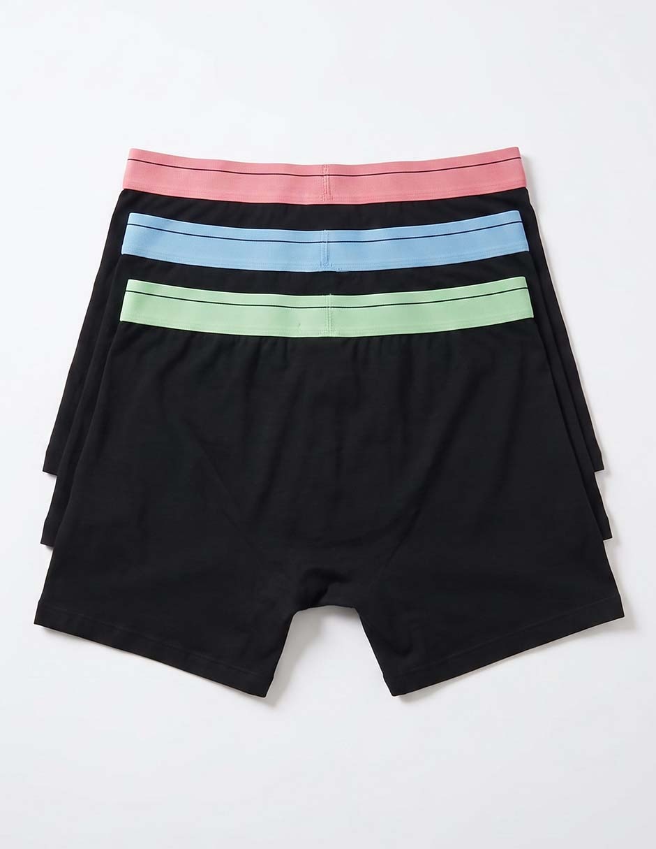 Set bóxer brief para hombre 3 piezas 5