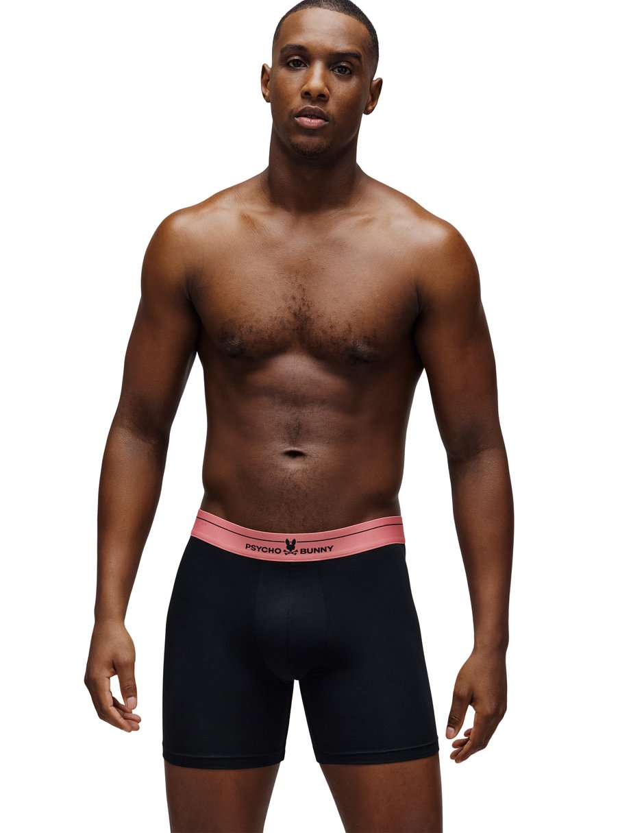 Bóxer brief psycho bunny de algodón para hombre 3 piezas