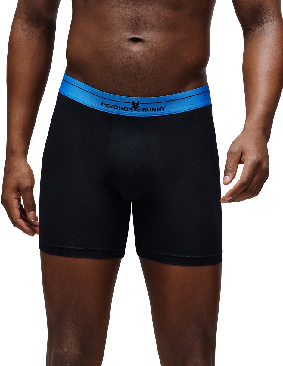 Bóxer brief psycho bunny de algodón para hombre 3 piezas