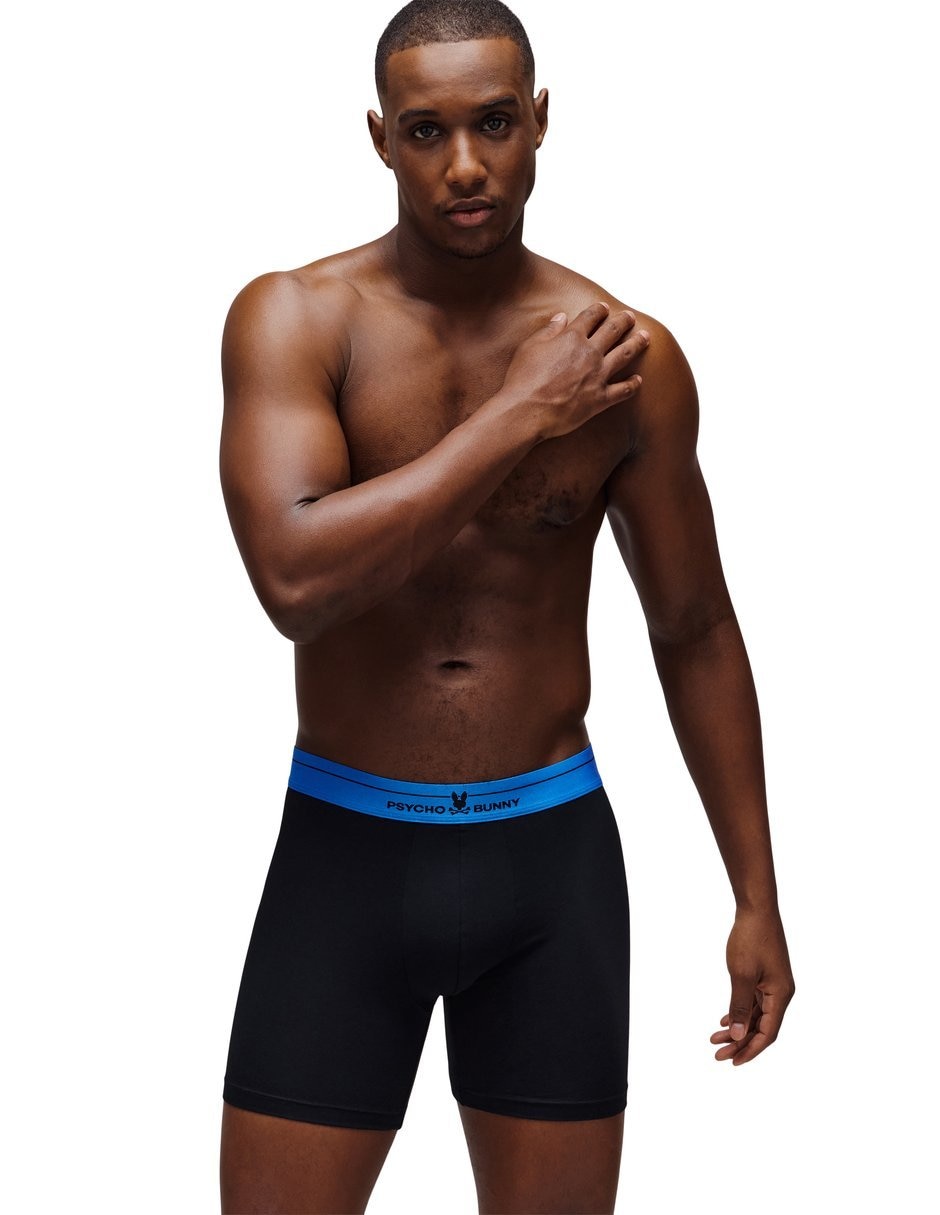 Bóxer brief psycho bunny de algodón para hombre 3 piezas