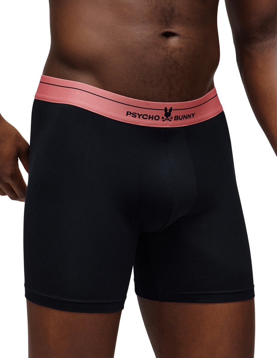Bóxer brief psycho bunny de algodón para hombre 3 piezas
