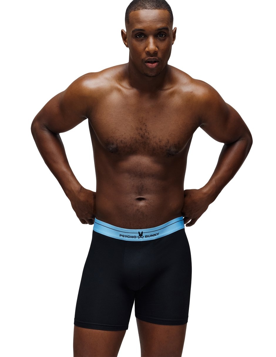 Bóxer brief psycho bunny de algodón para hombre 3 piezas