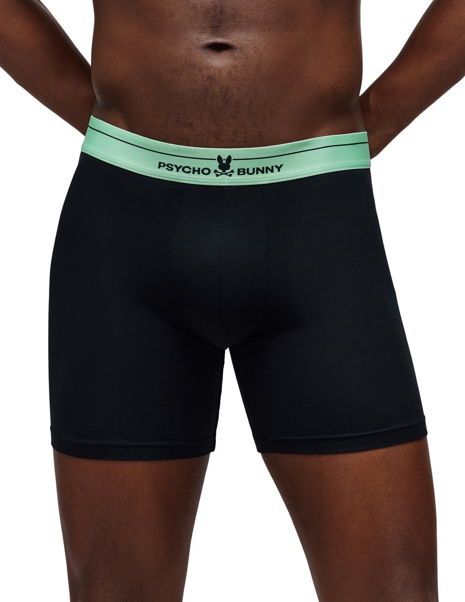 Bóxer brief psycho bunny de algodón para hombre 3 piezas