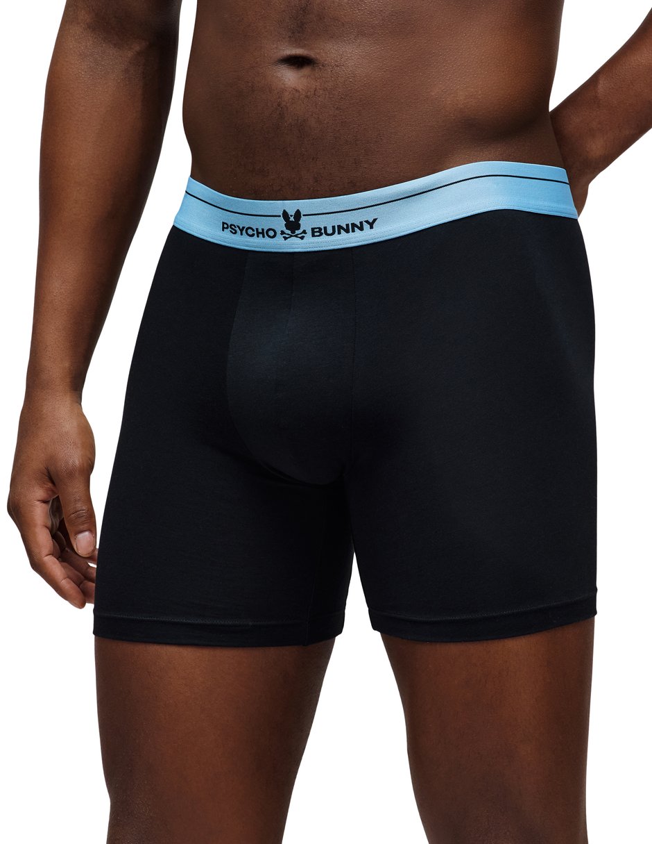 Bóxer brief psycho bunny de algodón para hombre 3 piezas