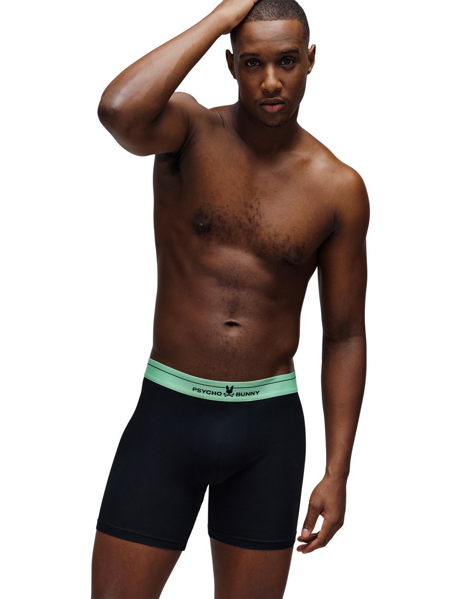 Bóxer brief psycho bunny de algodón para hombre 3 piezas