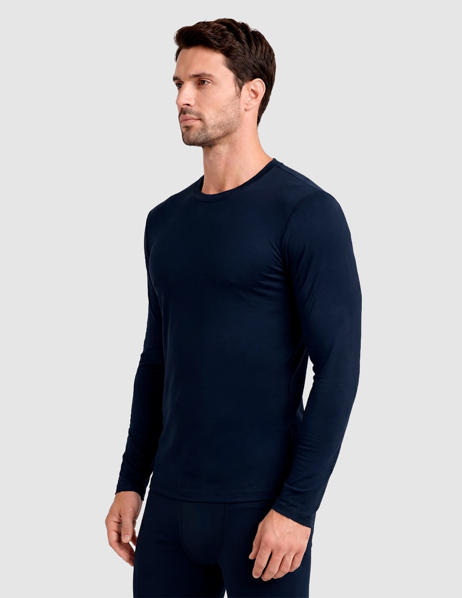 CAMISETA TÉRMICA MAX G, G, AZUL MARINO