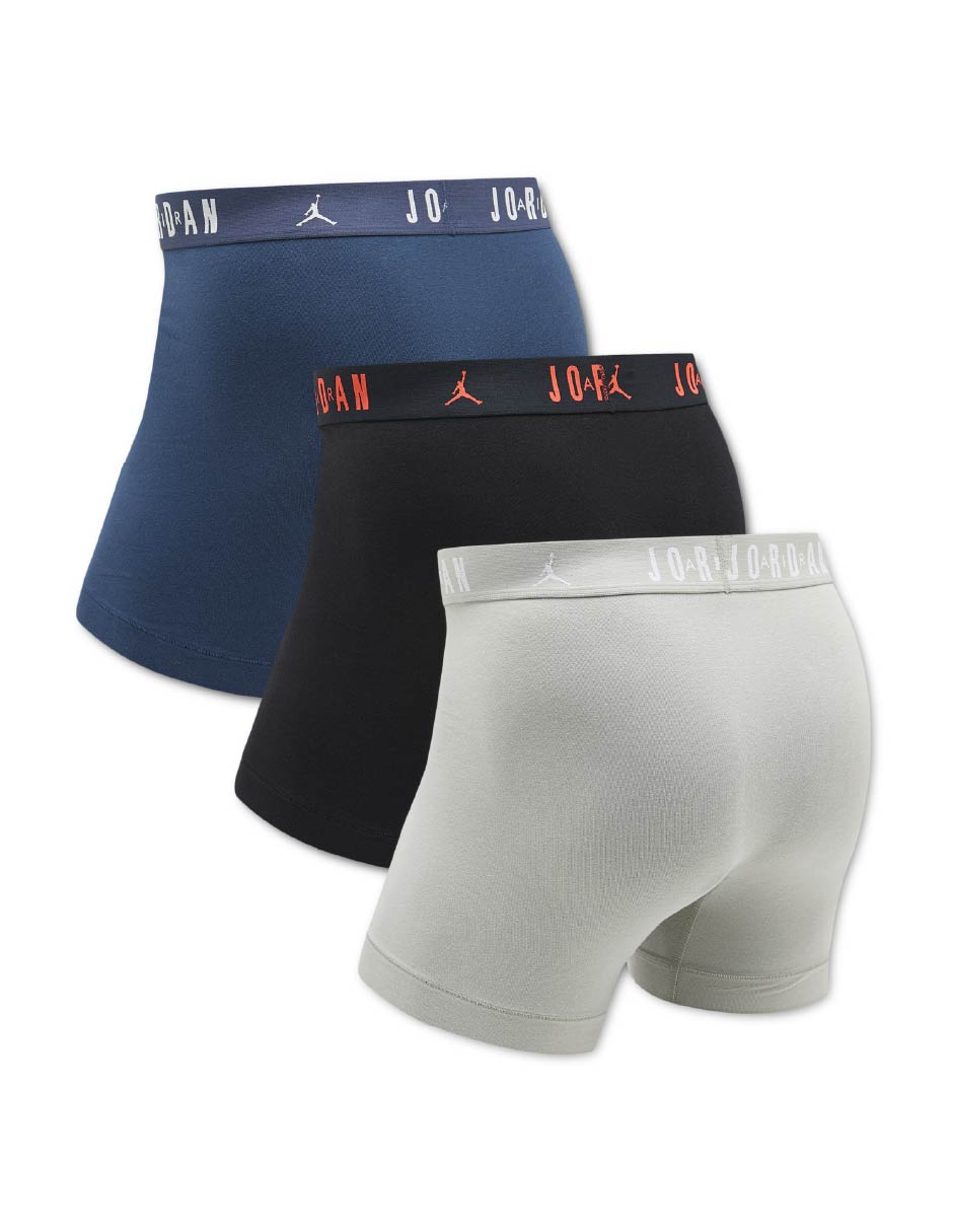Set bóxer Jordan de algodón para hombre 3 piezas