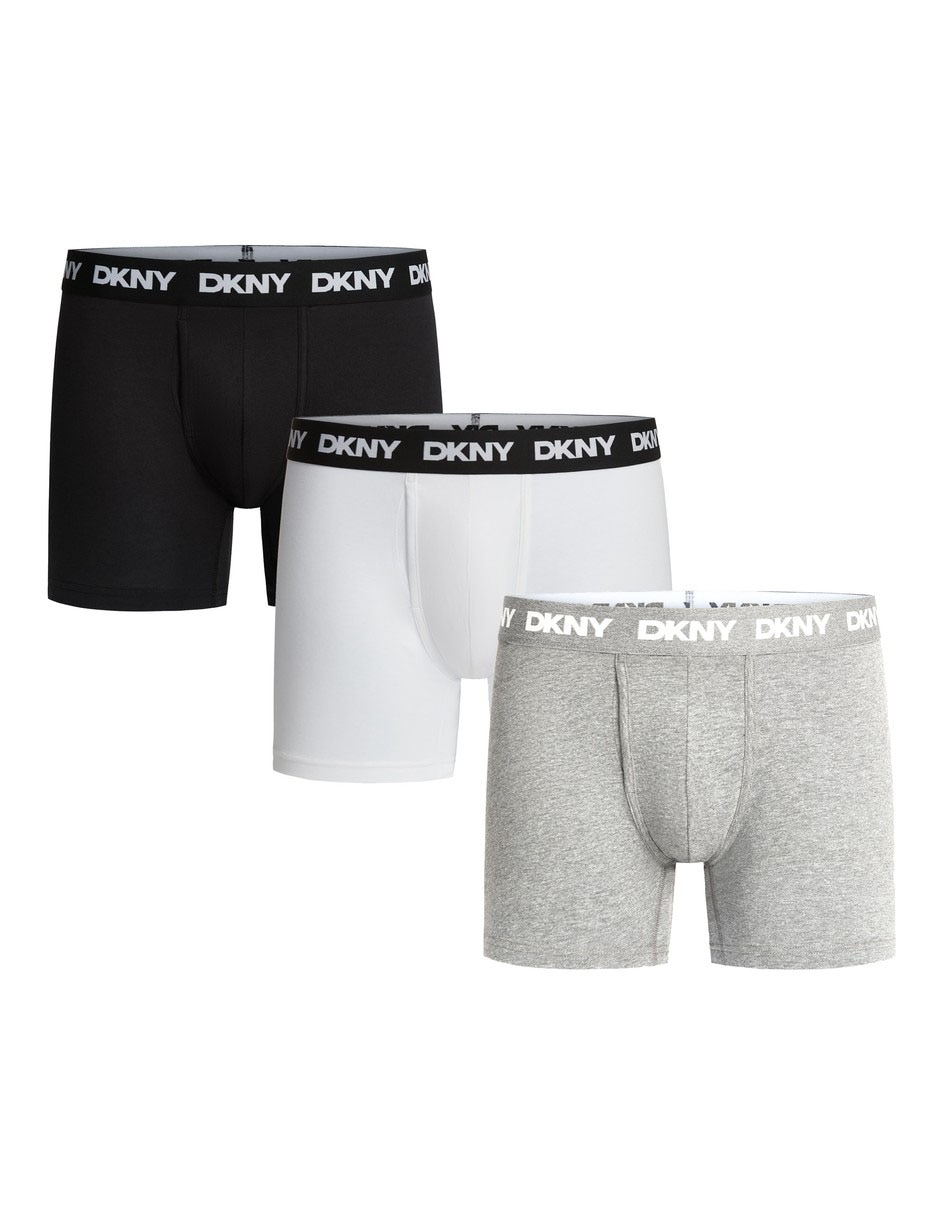 Bóxer brief de algodón y spandex para hombre 3 piezas 2
