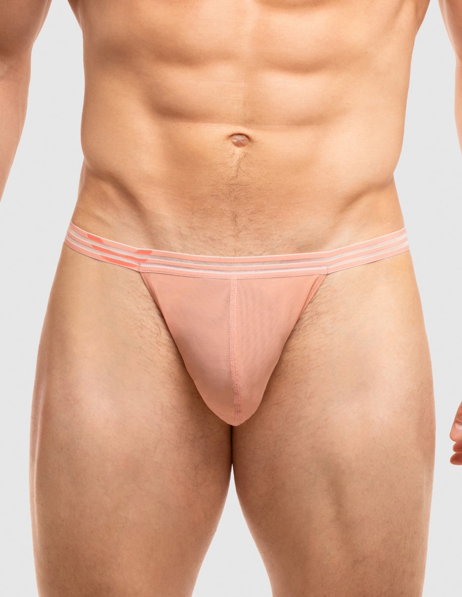 Tanga de nylon y elastano para hombre 1 piezas Tanga de nylon y elastano para hombre 1 piezas