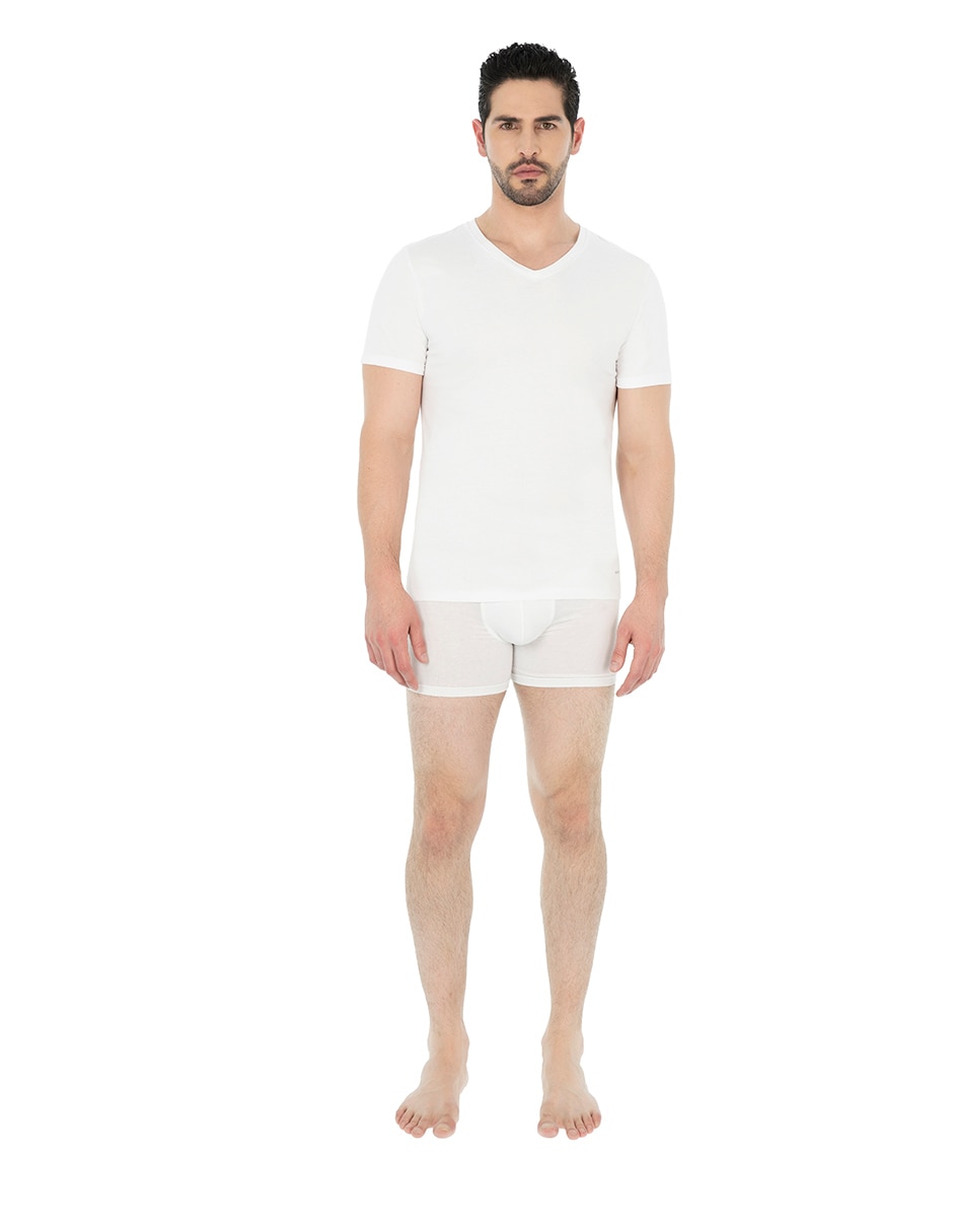 Camiseta cuello v para hombre 2