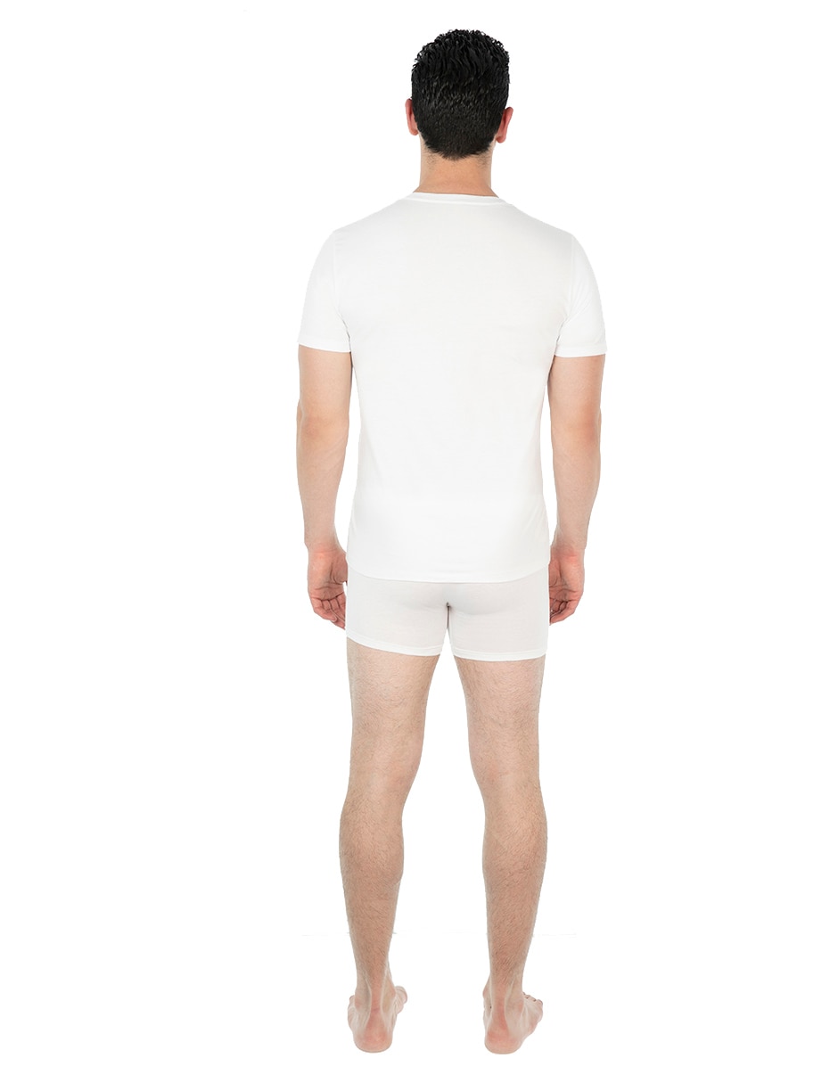 Camiseta cuello v para hombre 4
