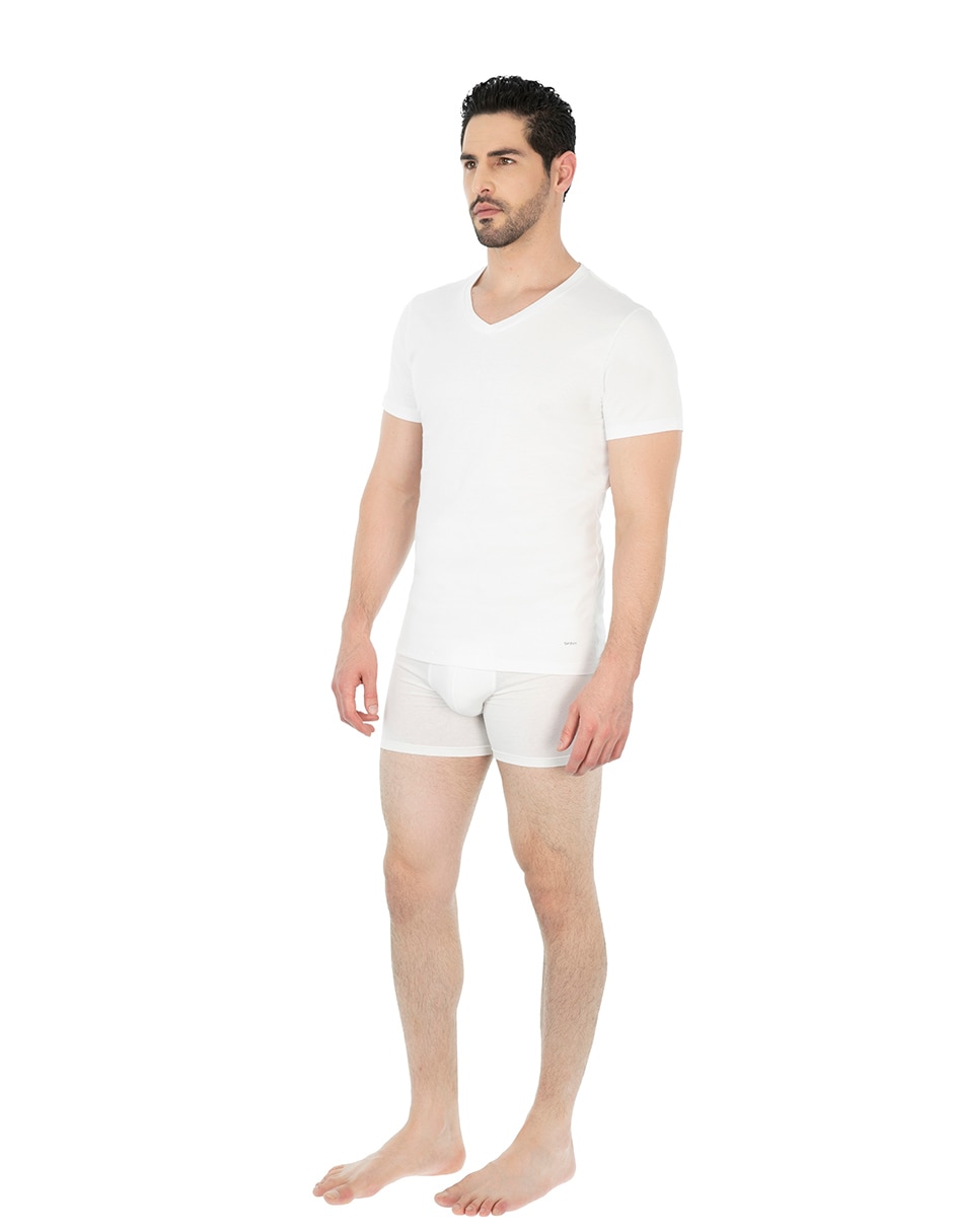 Camiseta cuello v para hombre 5