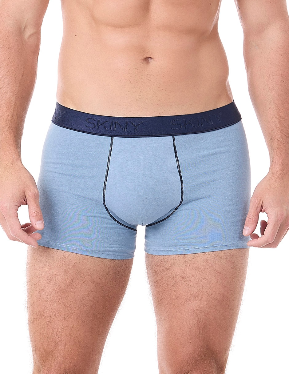 Bóxer trunk ocean drift de algodón y elastano para hombre 3 piezas 13